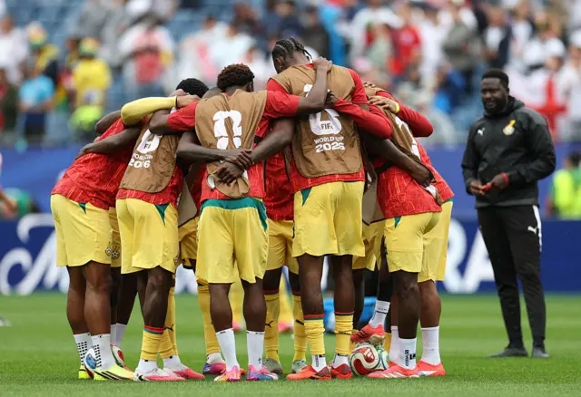 L'équipe du Ghana