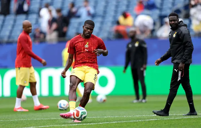 Thomas Partey prêt à jouer contre l'Angleterre