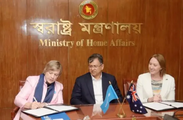 রোহিঙ্গা ও স্থানীয় জনগোষ্ঠীর জীবনমান উন্নয়নে মানবিক সহায়তা সংক্রান্ত একটি চুক্তি স্বাক্ষরিত হয়েছে