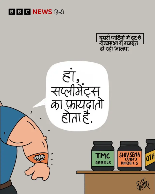 बीबीसी कार्टून - दल-बदल