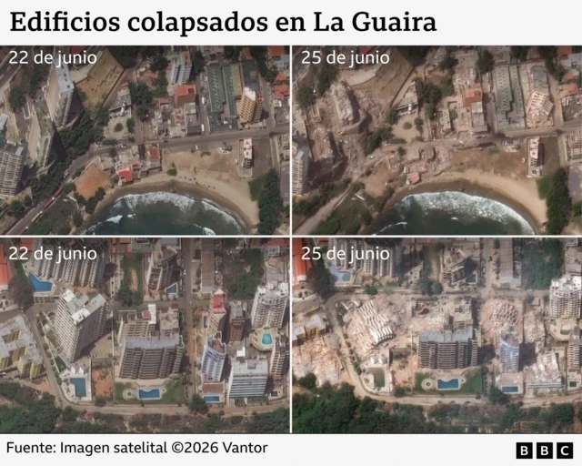 mapa satelital antes y después