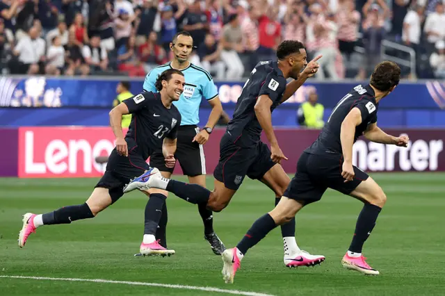 ABD'nin gol sevinci
