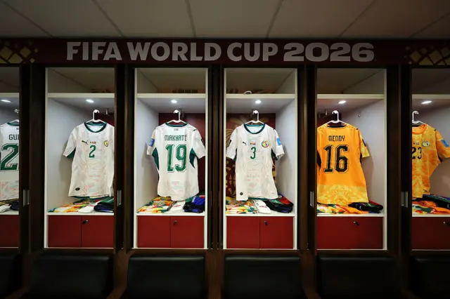 Vestiaires du Sénégal