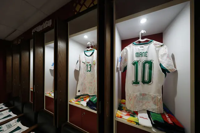 vestiaires du sénégal