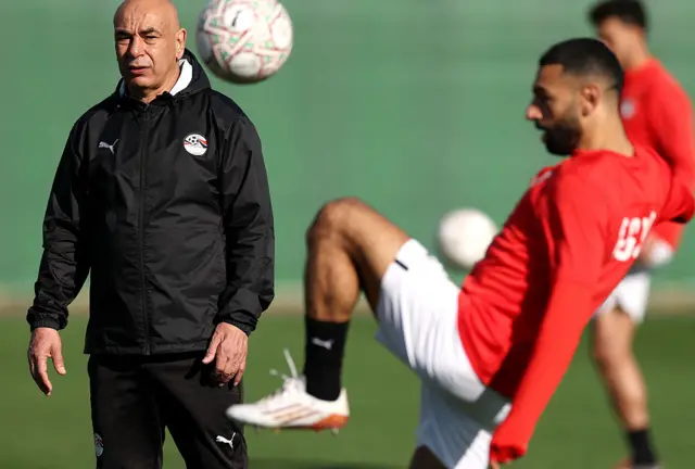 حسام حسن و محمد صلاح