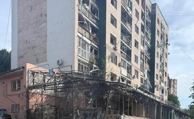 Последствия удара по Краматорску