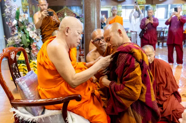 ထိုင်းနိုင်ငံကို ရောက်ရှိနေတဲ့ Walk for Peace ဆရာတော် အရှင်ဘိက္ခု ပညာကာရ