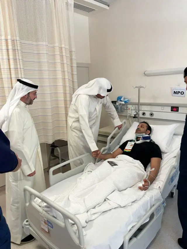 Nama miidhamee hospitaala humna waraanaa Kuweetitti wal'aanamaa jiru