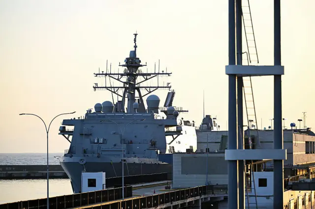 El buque USS Fort Lauderdale.