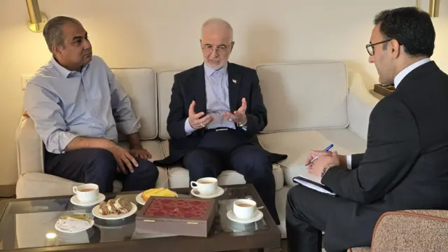 محسن نقوی ایران میں