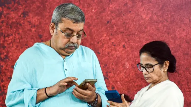 ममता बनर्जी और कल्याण बनर्जी
