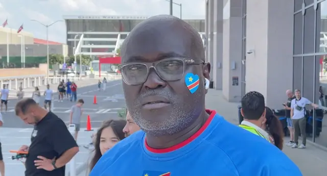 Un supporter congolais