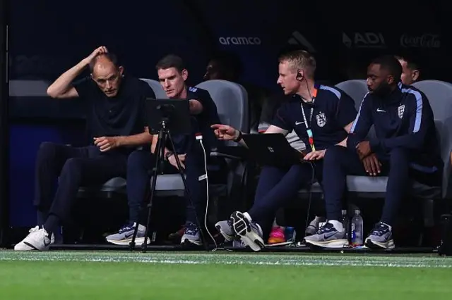 Thomas Tuchel Meneja / Kocha Mkuu wa England na msaidizi Anthony Barry watoa hisia zao