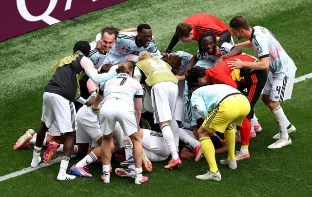 La Belgique fait la fête