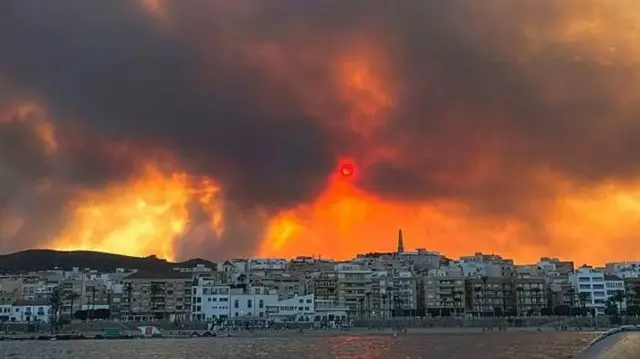 Incendios en España
