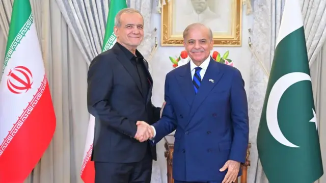 شہباز شریف، مسعود پزشکیان