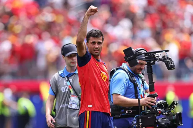 Rodri celebra