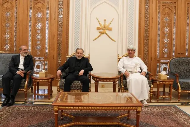 عباس عراقچی وارد عمان شد