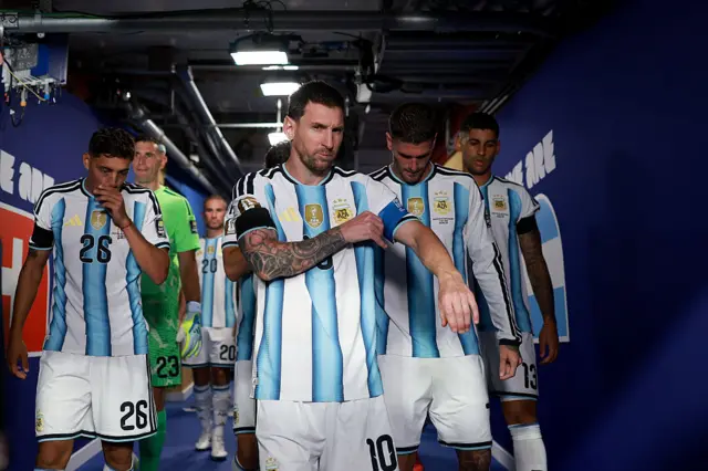 Messi y los argentinos vuelven al campo