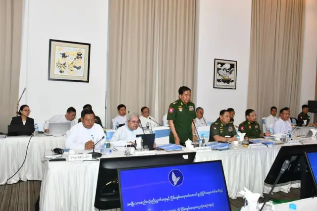 ဇူလိုင် ၂ ရက်တုန်းက နေပြည်တော်မှာ NSPNC အဖွဲ့နဲ့ မွန်ပြည်သစ်တို့ တွေ့ဆုံမှုလို့ NSPNC က သတင်းထုတ်