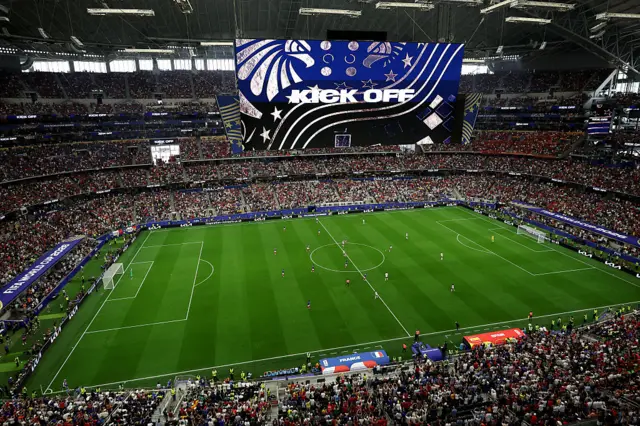 Vista del estadio