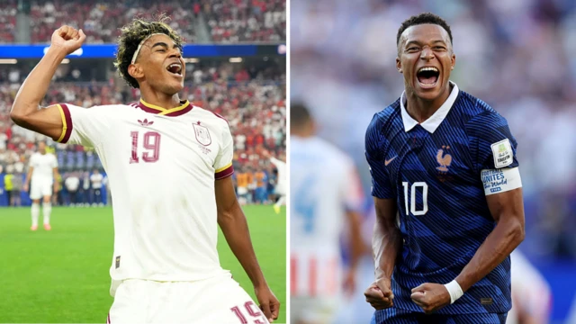 Lamine Yamal da Kylian Mbappe sun rabu da hoto