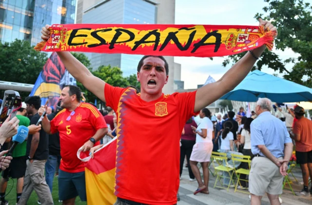 Un hincha de España