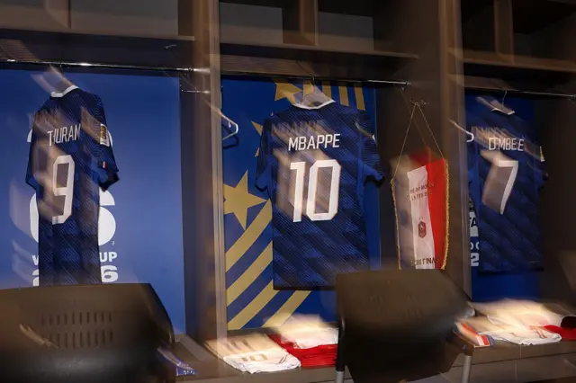 El vestuario de Francia