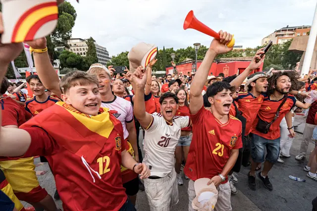 Celebraciones en Madrid