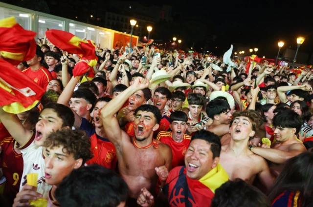 Celebraciones en Madrid