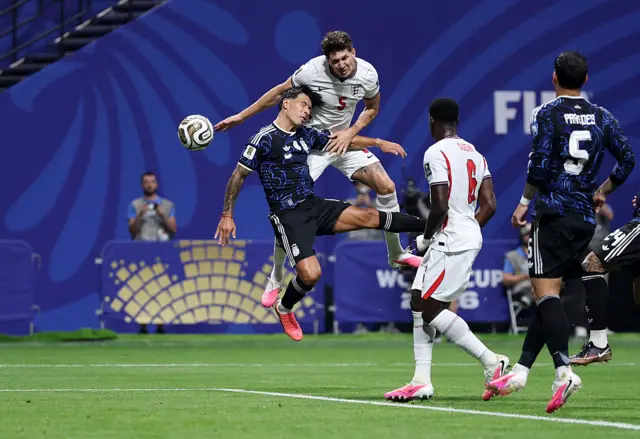 Semifinal da Copa 2026 entre Inglaterra e Argentina