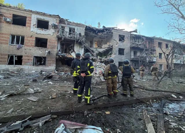 Последствия удара по Запорожью