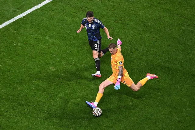 Semifinal da Copa 2026 entre Inglaterra e Argentina