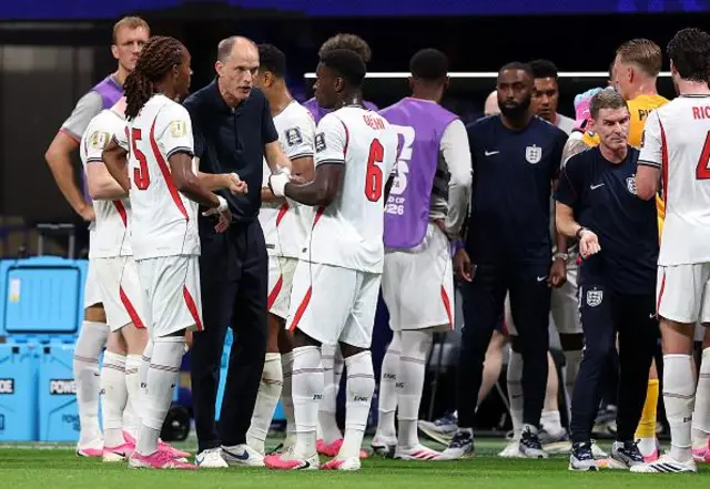 Thomas Tuchel, kocin Ingila, ya yi magana da 'yan wasansa