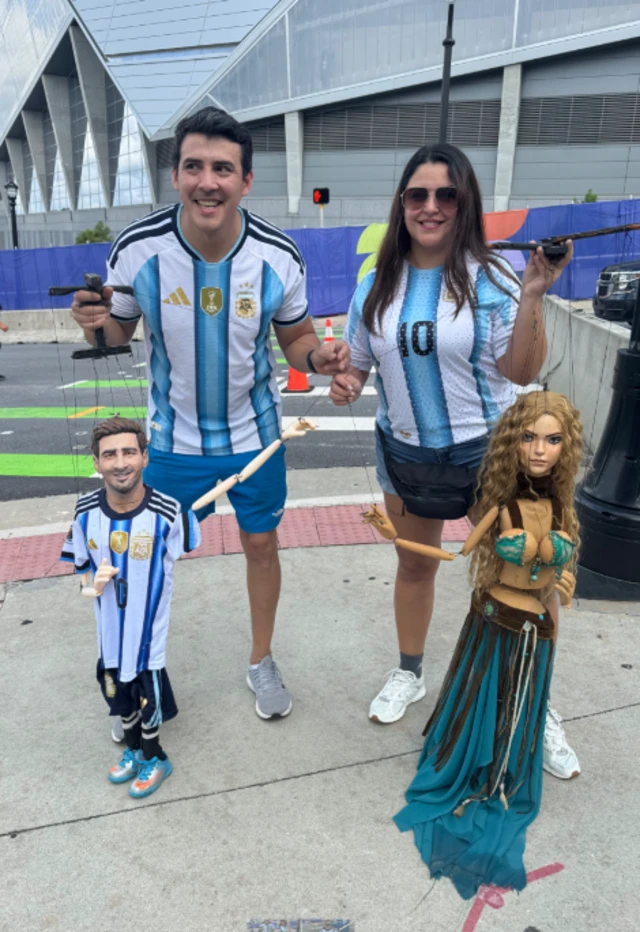 Aficionados argentinos