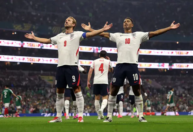 Harry Kane y Jude Bellingham