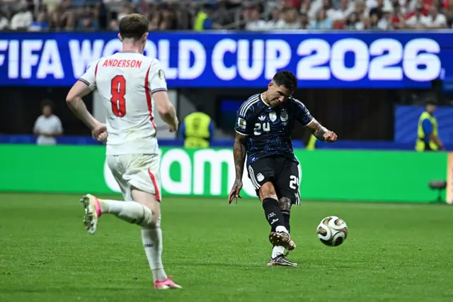 Seminfinal da Copa 2026 Argentina e Inglaterra