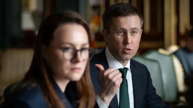 Юлия Свириденко и Сергей Корецкий