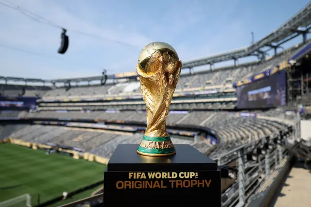 La Copa del Mundo en el estadio de Nueva Jersey