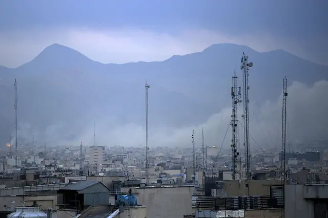 امریکہ کے ایران میں رات بھر مختلف اہداف پر حملے