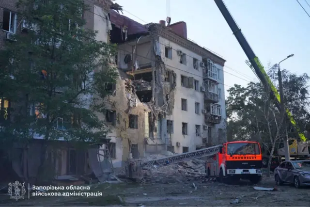 Разрушенное здание