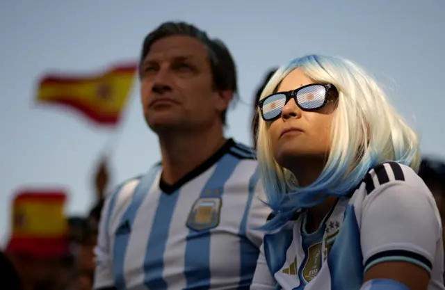 Torcedores argentinos