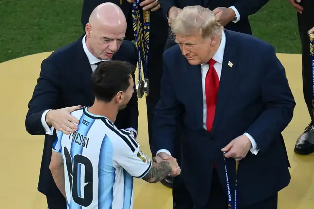 Argentina recibe medallas