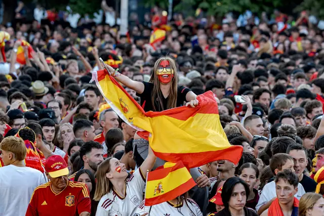 Torcedores da Espanha