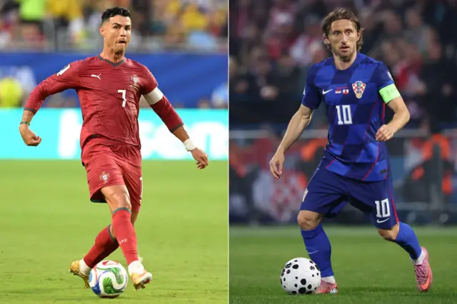 كريستيانو رونالدو ولوكا مودريتش
