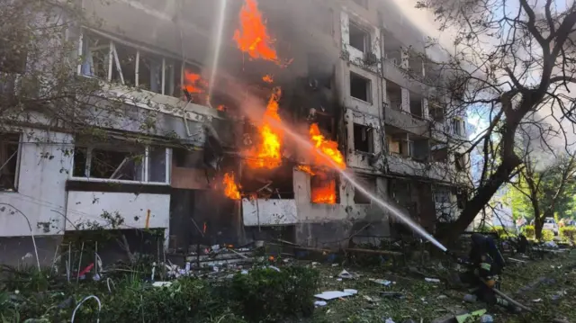 последствия атаки на Павлоград