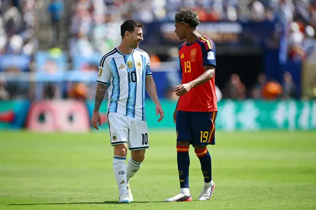 Yamine iyo Messi