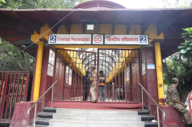 central secretariat metro station