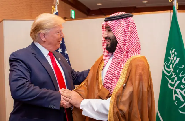 Tiraamp fi Mohammed bin Salman