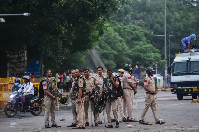 যন্তর মন্তরের কাছে কড়া নিরাপত্তা- ফাইল ছবি